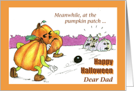 Halloween - dad card