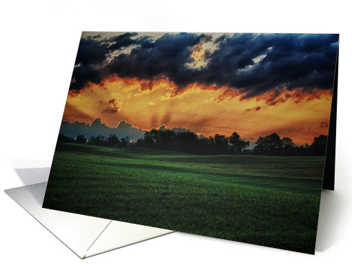 Morning sunrise card (1057227)