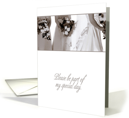 Please Be My Maid of Honor (Wedding) card (358938)