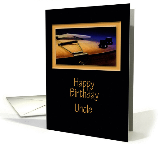 Birthday - Uncle (Guitar) card (374286)