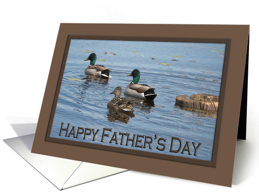 Just Ducky - Happy Father's Day card (625725)