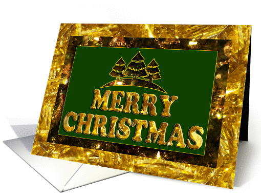 Gold Foil - Merry Christmas card (883264)