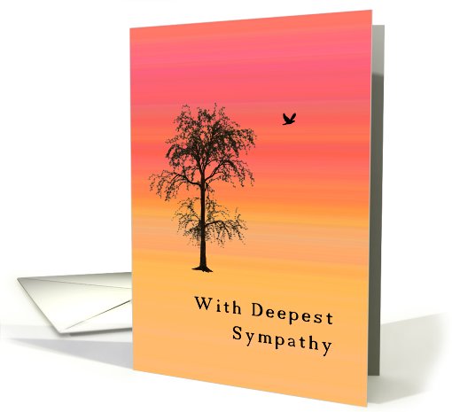Deepest Sympathy, Tree of Life card (368525)