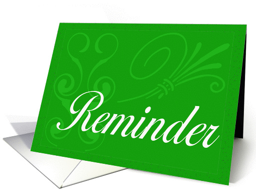 Business Reminder BCG card (370231)