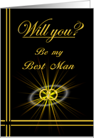 Best Friend, Please be my Best Man card