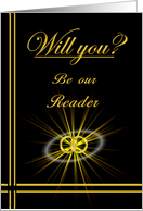 Please be our Reader card