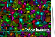 Dinner Invitation(Bold New Direction Series) card