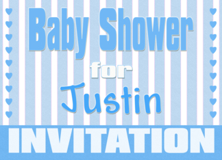 Baby Justin Shower...