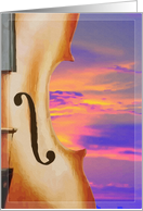 Soft Violins and Sunrise, Anticipating you card