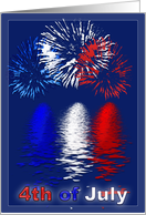 Happy 4th, celebrate with a bang card