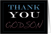 Godson, Thank You card