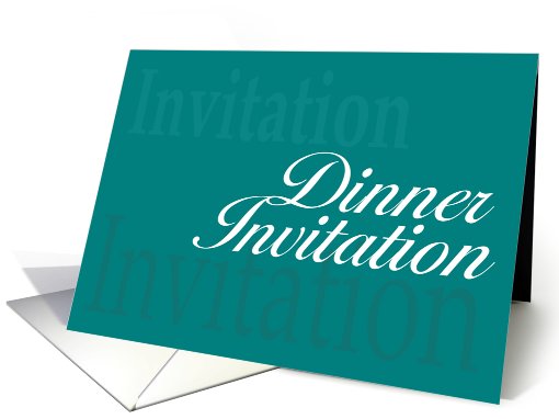 Dinner Invitation card (456899)