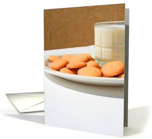 Happy Birthday Cookies and Milk card (492281)