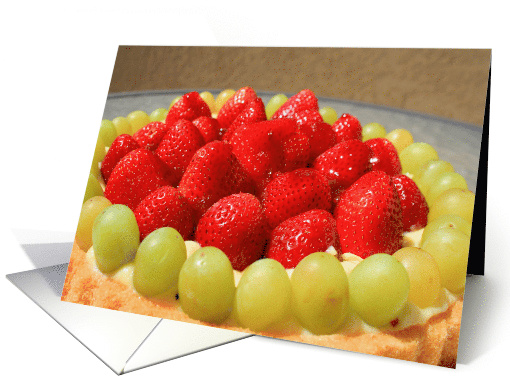 Thank You Fruit Cake card (502208)