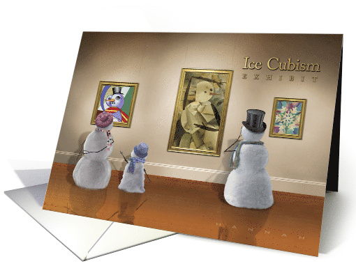 Ice Cubism Exhibit card (1275632)