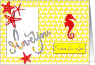 Sister In Law Seahorse I Love You card