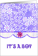 It’s a Boy Announcement card