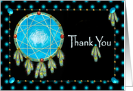 Thank You, Native American, Dreamcatcher card