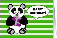 Birthday - Humor - Panda Bear card