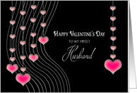 Valentine’s Day - Husband- Hanging Hearts card