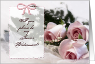 Junior Bridesmaid card