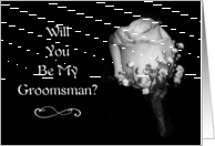Will You Be My Groomsman? card