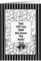 Dad Walk With Me card