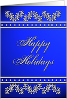 Happy Holidays- -Business - Good Wishes card