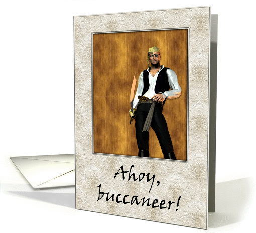 Ahoy, Buccaneer! card (371517)