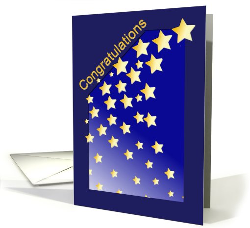 Congratulations Scholarship Stars card (418694)