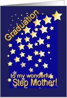 Graduation Stars, Step Mother, from Step Child card