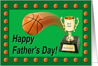 Basketball Father’s Day card