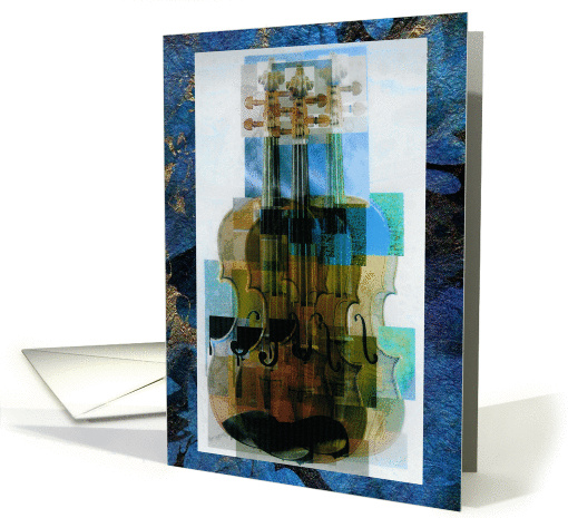 Violin Notecard card (350810)