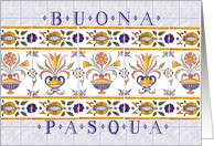 Happy Easter in Italian - Buona Pasqua card
