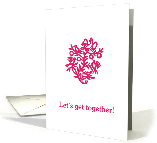 let's get together card (357939)