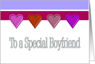Birthday Boyfriend card