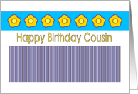 Happy Birthday - Cousin card