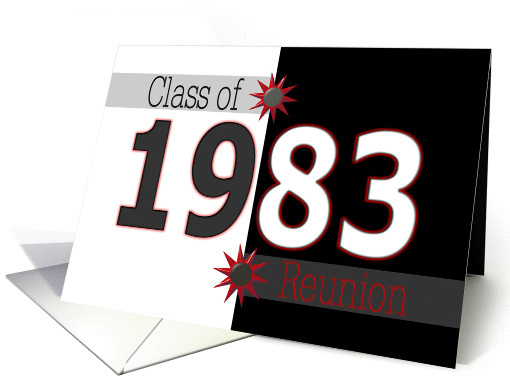 Class Reunion 1983 card (342897)