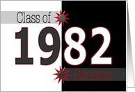 Class Reunion 1982 card