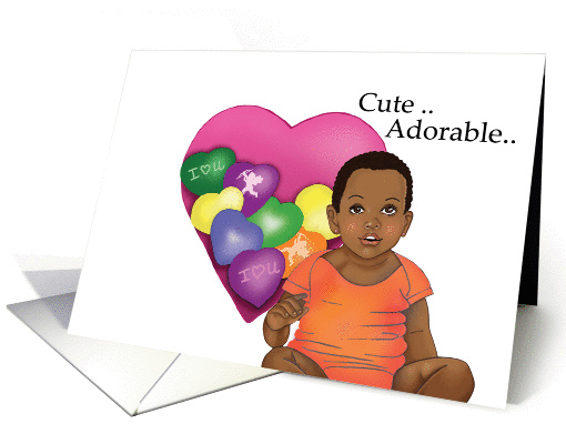 Happy Valentine Baby card (342455)