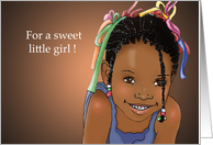 For a sweet little girl ! card