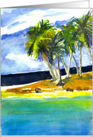 Island Palms card