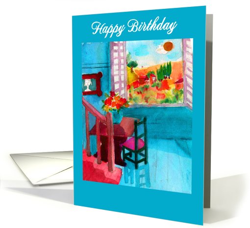 Happy Birthday Window card (568605)