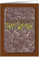 Happy Birthday card