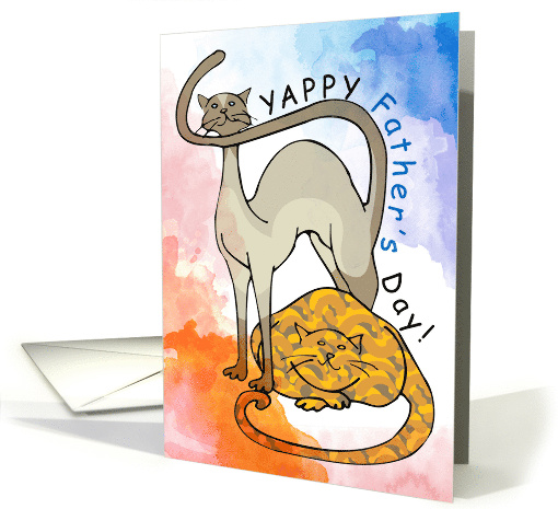 Yappy Father's Day From The Cats Meow Meow Meow Meow card (1377256)