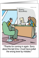 Business Humor Everyone Deserves a Second Chance Especially You card