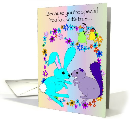 Because You're Special card (459652)
