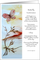 Butterfly - Transformation card