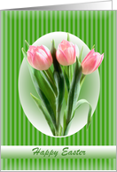 Spring tulips - Easter card
