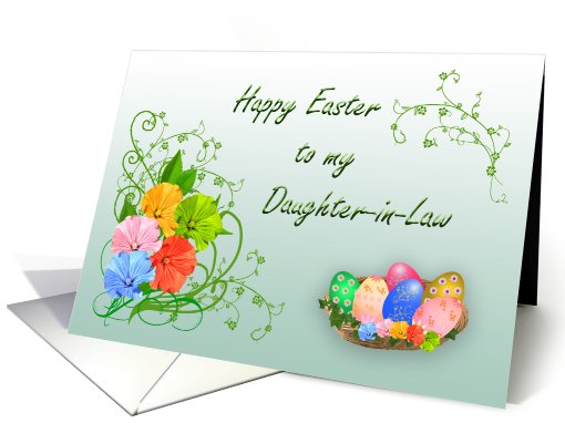 Happy Easter Daughter-in-law card (397575)